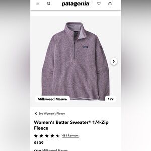 Women's Better Sweater 1/4-Zip Fleece